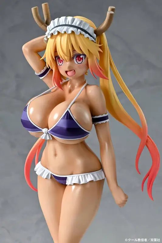 『小林さんちのメイドラゴン』より、「トール」がビキニスタイルでフィギュア化。ツヤのある「日焼けver.」も登場。あみあみにて予約受付中。 画像 21