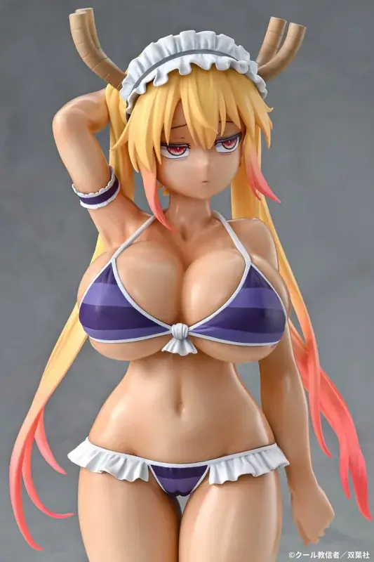 『小林さんちのメイドラゴン』より、「トール」がビキニスタイルでフィギュア化。ツヤのある「日焼けver.」も登場。あみあみにて予約受付中。 画像 25