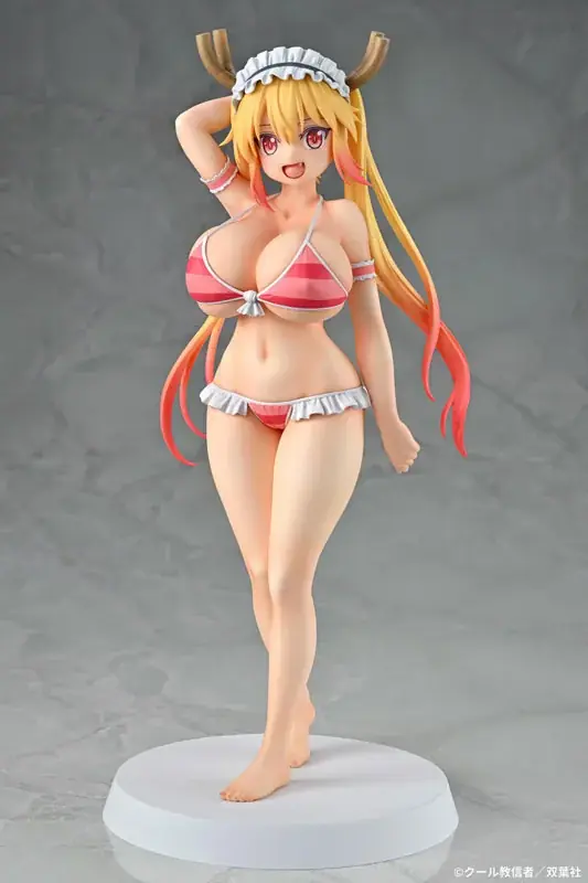 『小林さんちのメイドラゴン』より、「トール」がビキニスタイルでフィギュア化。ツヤのある「日焼けver.」も登場。あみあみにて予約受付中。 画像 5