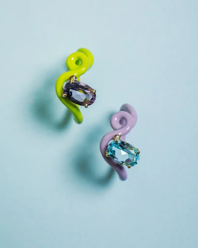 〈BEA BONGIASCA〉POP UP STORE をランド オブ トゥモロー 心斎橋パルコ店にて開催。カラフルでアートなイタリアンジュエリーを、あなただけのカスタムで。 画像 5