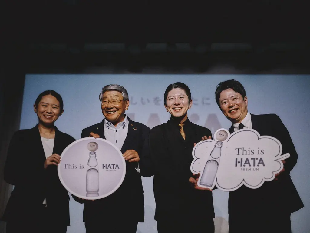 30年ぶりに復活したオールガラス製瓶ラムネ「HATA PREMIUM」新製品発表会を開催 in 表参道 画像 2