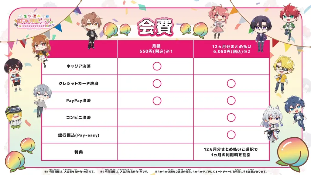 カラフルピーチ 公式ファンクラブ「カラフルピーチ オフィシャルファンクラブ」を開設！ 画像 3