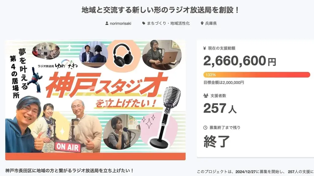 神戸市長田区にインターネットラジオ『ゆめのたね放送局神戸スタジオ』2025年8月開局！ 画像 3
