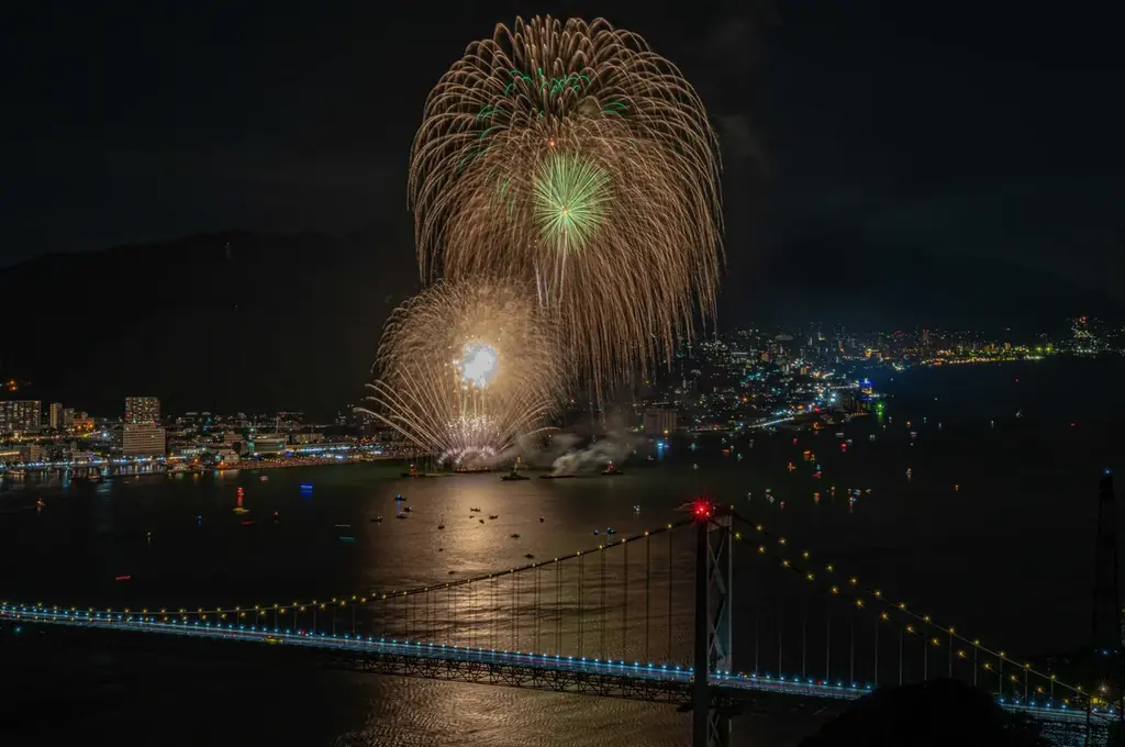 2025年7月21日開催！関門海峡花火大会が大阪・関西万博に登場
