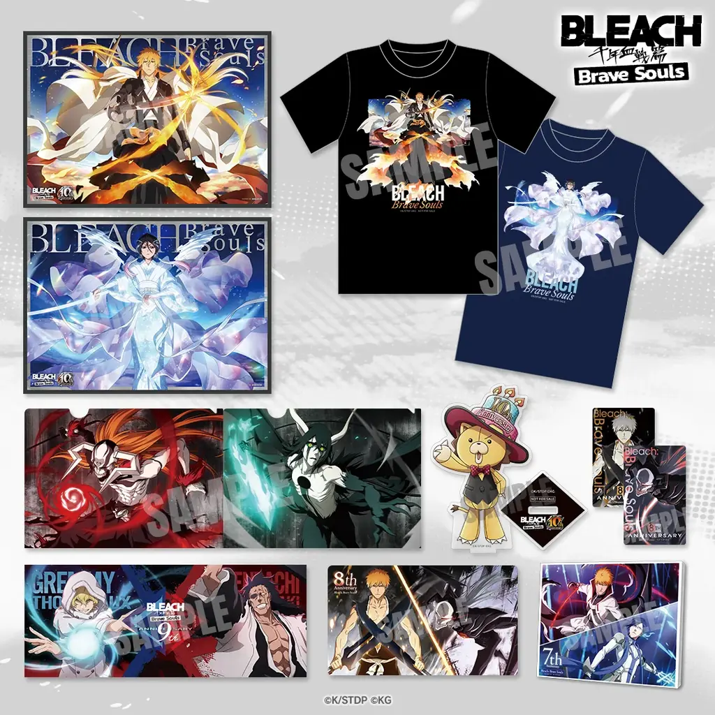『BLEACH Brave Souls』10周年記念一護とルキアが登場するプライズガチャがスタート ～久保帯人先生描きおろしイラスト、10周年記念PVも公開、リアルイベントも開催決定～ 画像 4