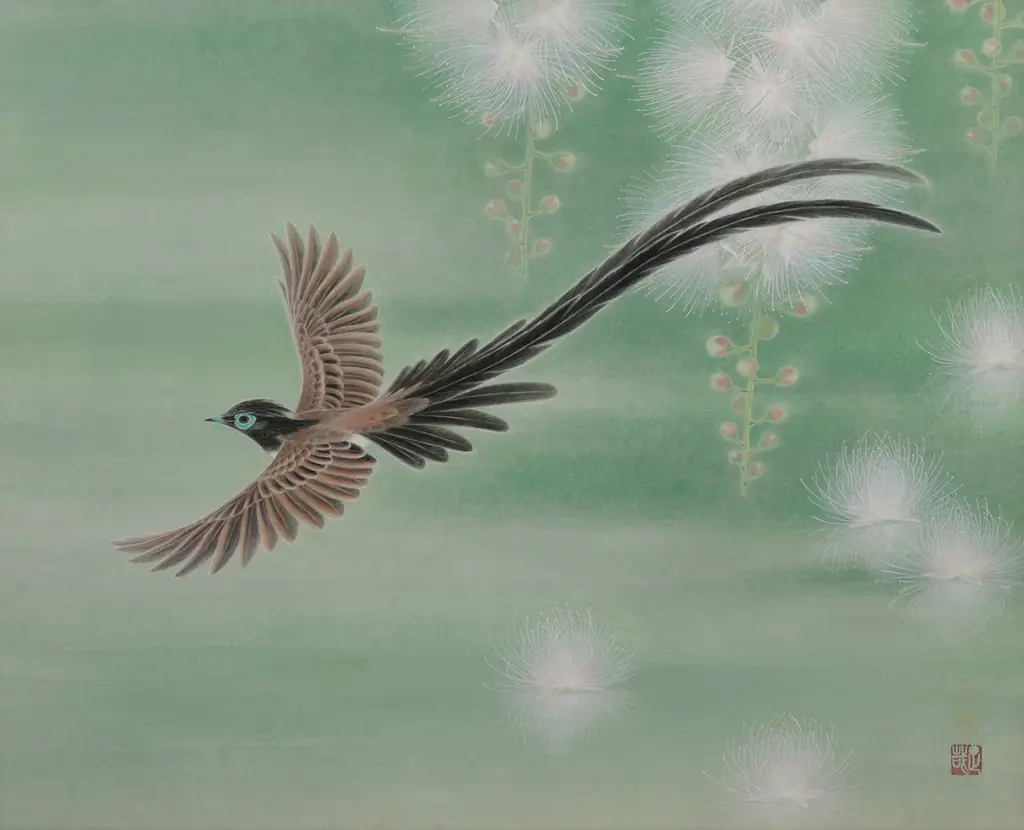 7月23日開催 大森正哉日本画展 阪神梅田で花鳥画の世界を堪能