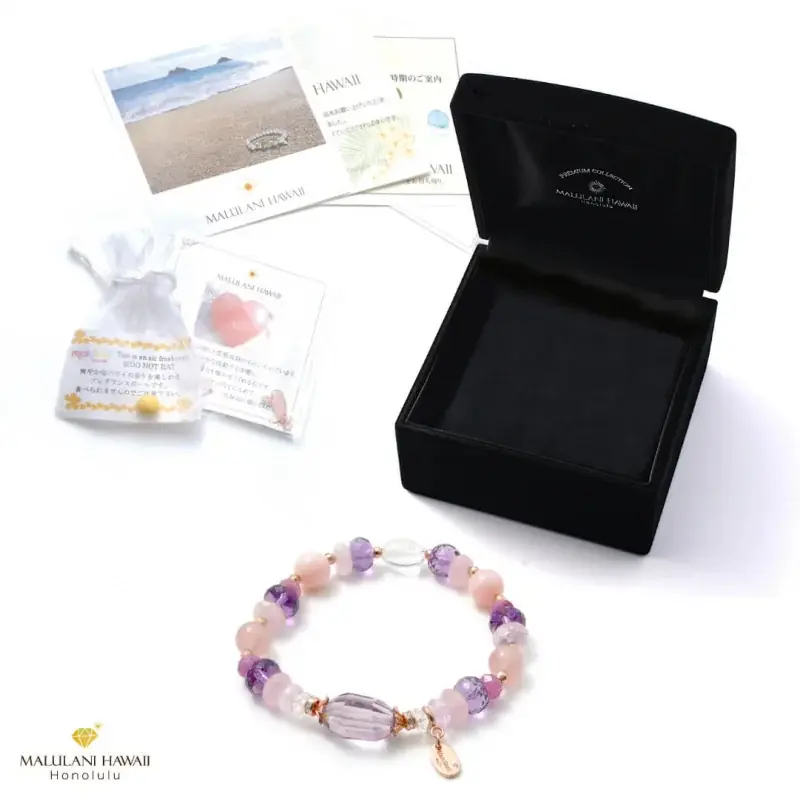 内なる美を呼び覚ます、おしゃれなパワーストーンブレスレット「Promise Lover」、ハワイ発「マルラニハワイ」より新登場！ 画像 6