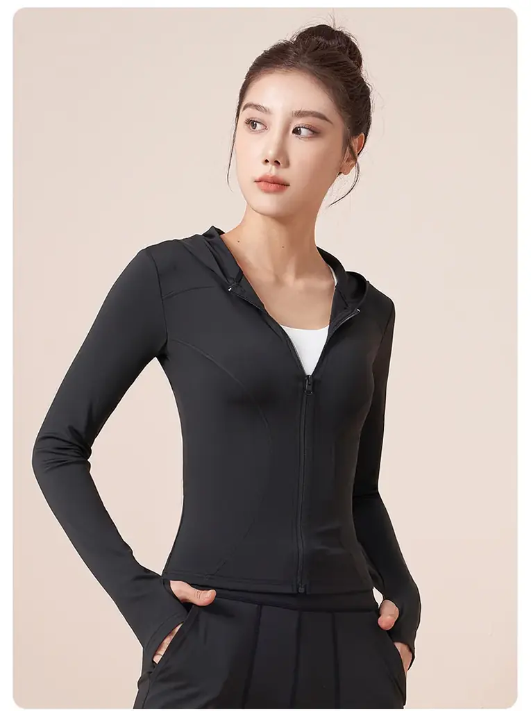 ヨガ服 ヨガコート ジャケット 長袖 新規取引募集を開始いたしました。 画像 2