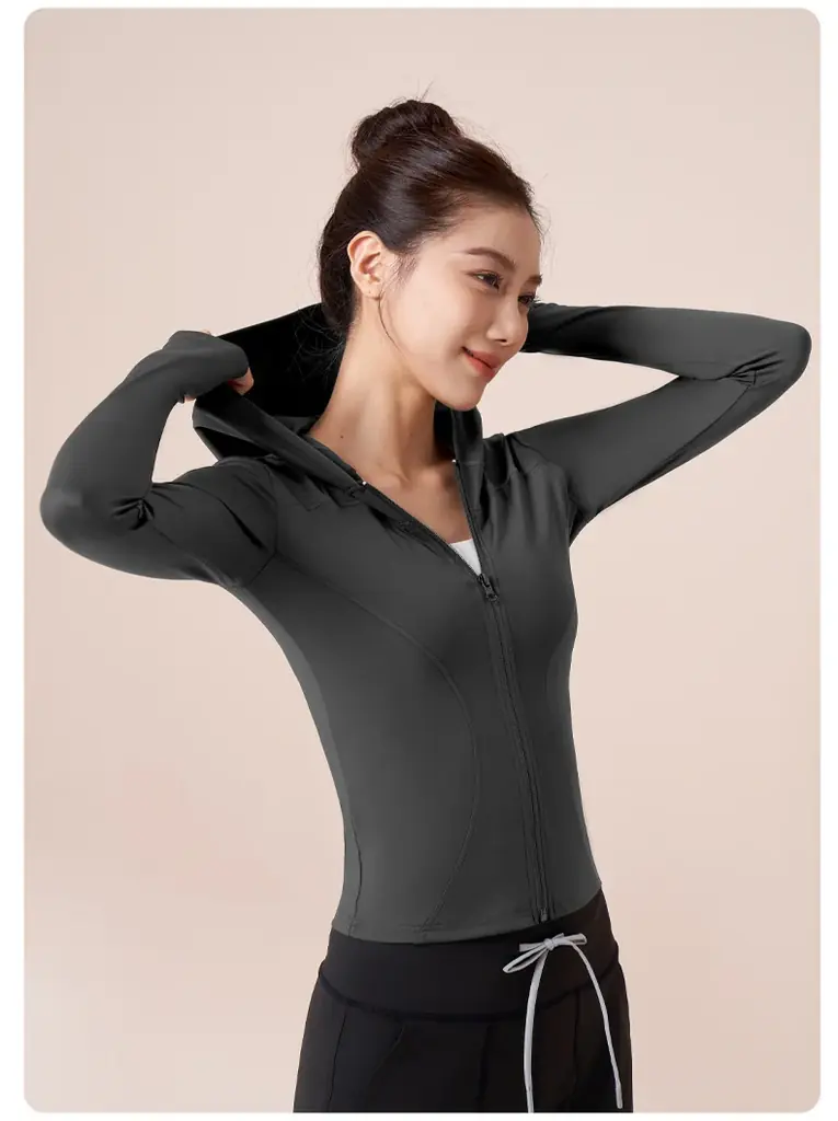 ヨガ服 ヨガコート ジャケット 長袖 新規取引募集を開始いたしました。 画像 4