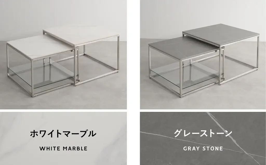 空間効率とデザイン性を両立!「たたむ」をコンセプトにしたブランドEMOORから変形家具『Ceramica セラミカ』ネストテーブル新登場。 画像 6