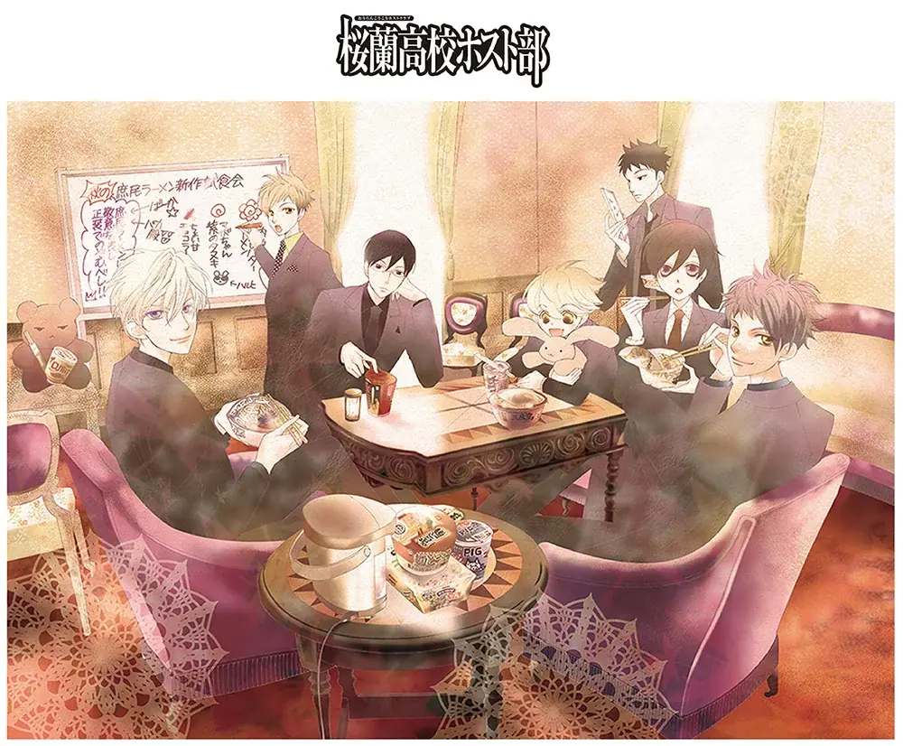 『桜蘭高校ホスト部』より、“あのお湯を注ぐだけでできる”庶民コーヒーや、原作イラストのアクリルスタンドなどの新商品が7月26日発売！　アニメイトでは、特典がもらえるフェア、オンリーショップも開催!! 画像 1