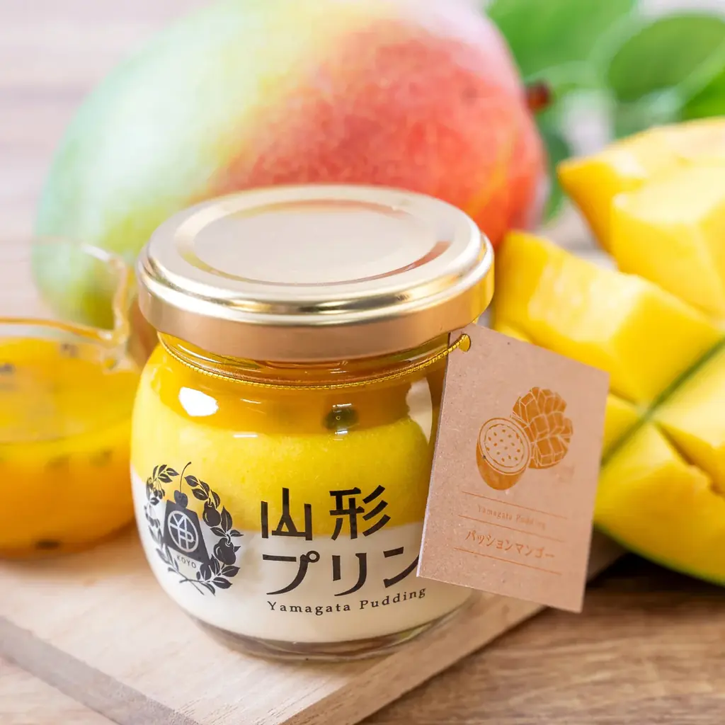 【山形プリン】真夏の贅沢！7月より「庄内砂丘メロンプリン」＆「県産ブルーベリープリン」＆「県産パッションマンゴープリン」で涼やかな夏の味覚をお届け 画像 4