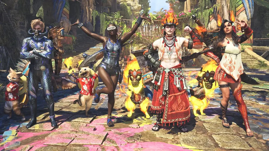 『モンスターハンターワイルズ』の季節イベント「交わりの祭事【踊火の儀】」が、7月23日(水)より期間限定で開催! 画像 7