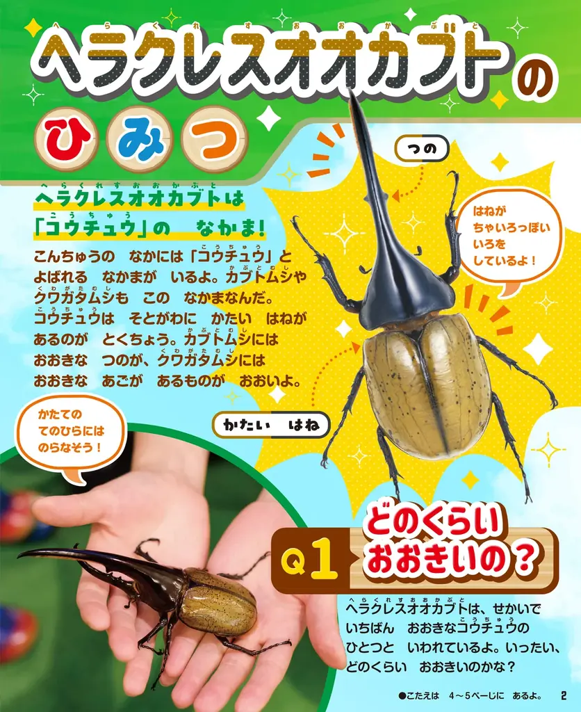 本誌限定「アニア」金のヘラクレスオオカブトフィギュア付録&豪華プレゼント企画! 丸山宗利先生監修『最強昆虫ヒーローズ』発売! 画像 2