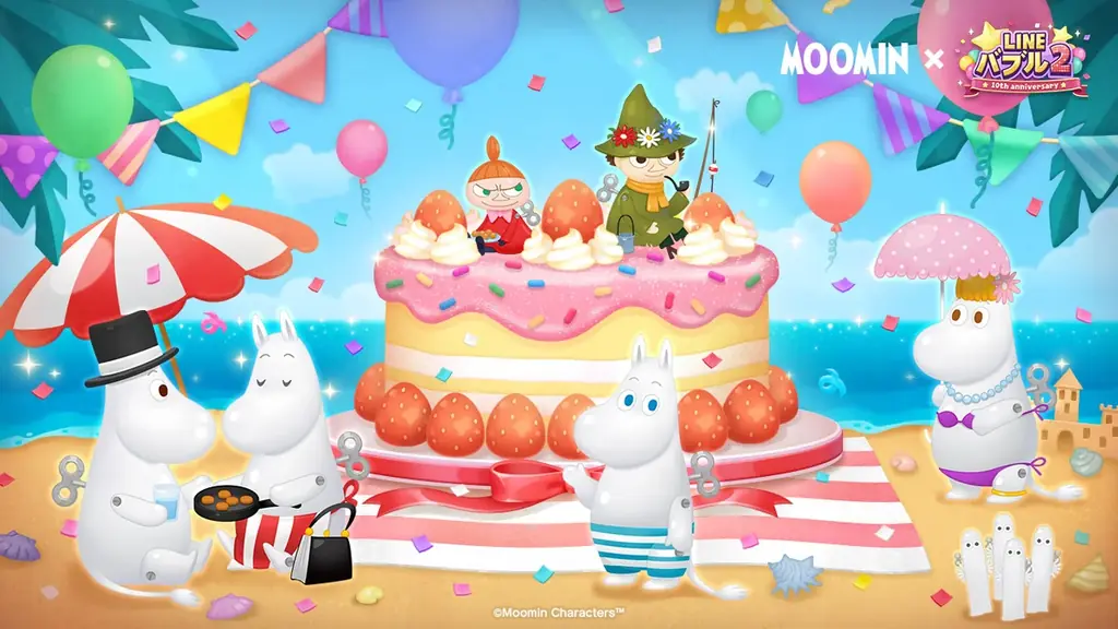 7月22日開始！LINEバブル2×ムーミンコラボ詳細まとめ