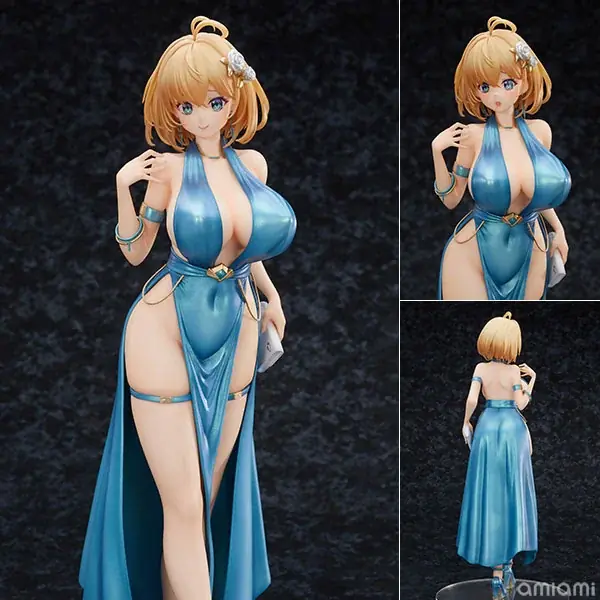 人気絵師、高峰ナダレのオリジナルキャラクター「ソフィア・F・シャーリング」がドレス姿のフィギュアで登場。あみあみにて予約受付中。 画像 2