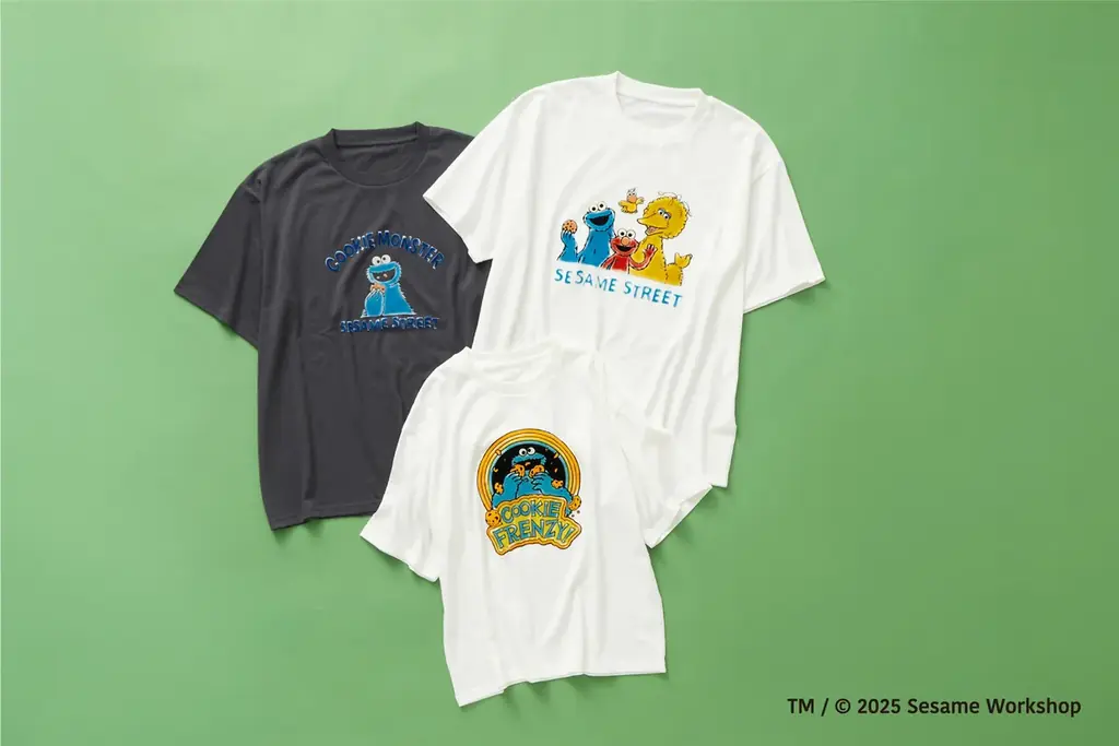 7月21日発売！THE SHOP TK×セサミストリートの親子で楽しむコラボTシャツ