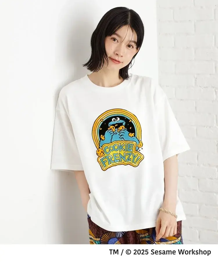 【THE SHOP TK】世界中で愛されている「セサミストリート」とのコラボレーションTシャツを発売! 画像 2