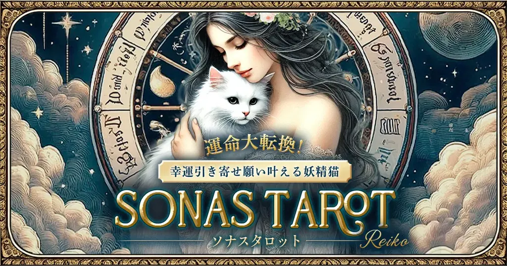 猫の妖精“ケット・シー”があなたへメッセージを届ける！Reiko氏が監修する占いコンテンツの提供を開始 画像 1