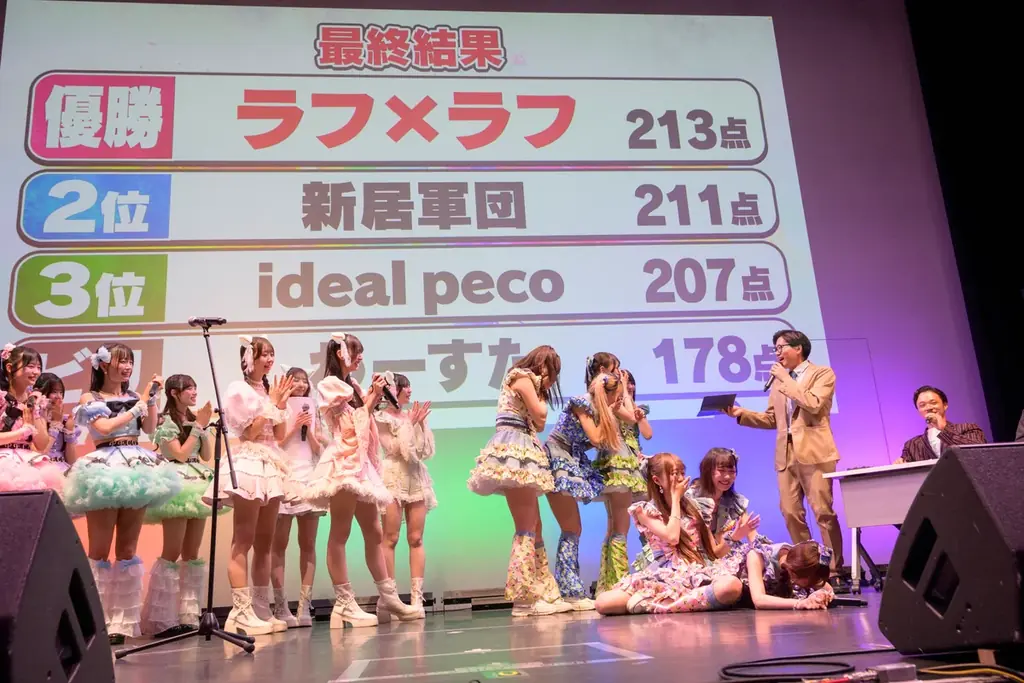 ラフ×ラフが“涙のリベンジ優勝”！満員のヒューリックホール東京を笑いと感動が包んだ「アイドル天下一大喜利武道会〜Round2〜」。次回はTIF2025で開催、MCはクロちゃん。 画像 5
