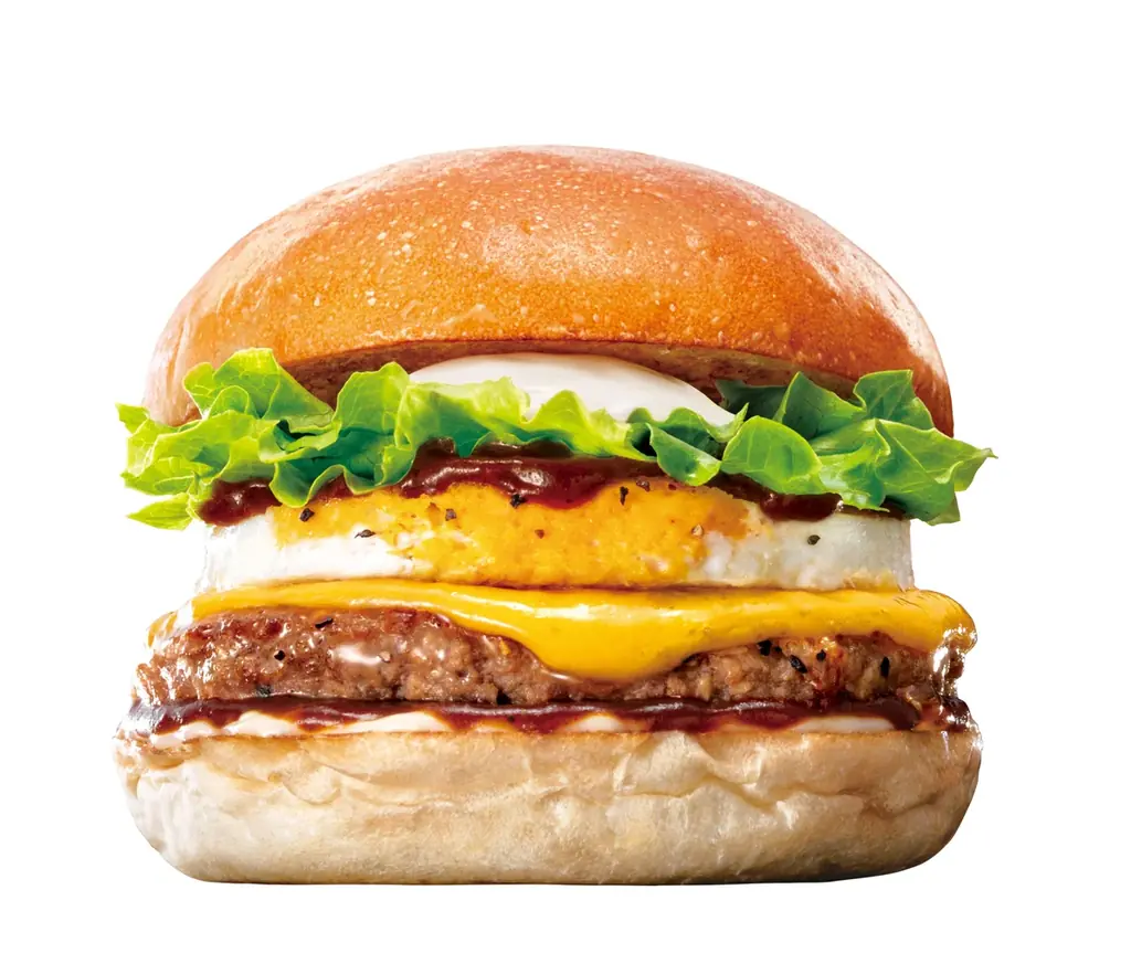 【ロッテリア】ロッテリアの定番「絶品チーズバーガー」をハワイ風にアレンジ!「ロコモコ絶品チーズバーガー」発売! 画像 2