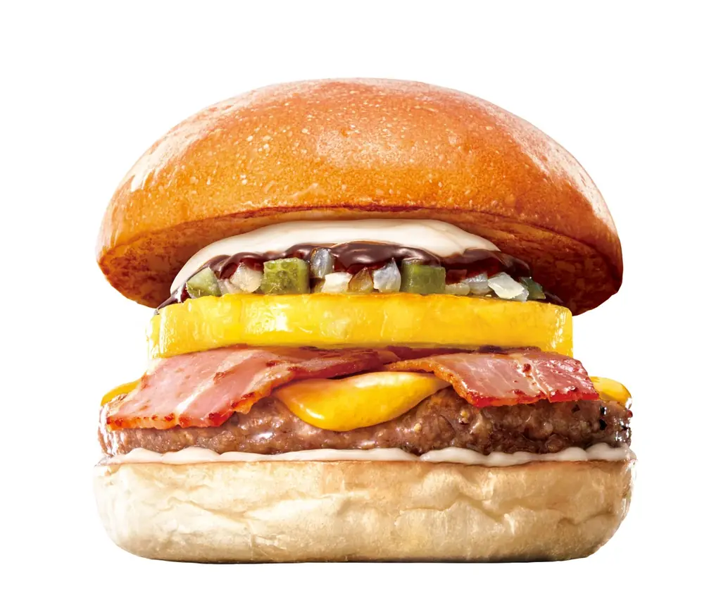 【ロッテリア】ロッテリアの定番「絶品チーズバーガー」をハワイ風にアレンジ!「ロコモコ絶品チーズバーガー」発売! 画像 3