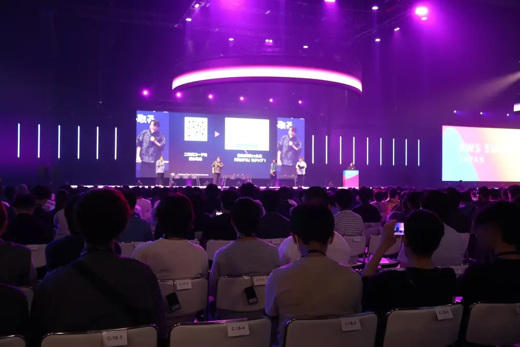 約1,200名とAWSクイズバトル! 日本最大の “AWSを学ぶイベント” AWS Summit Japan にQuizKnockの伊沢拓司・須貝駿貴・鶴崎修功らが登場しました 画像 4