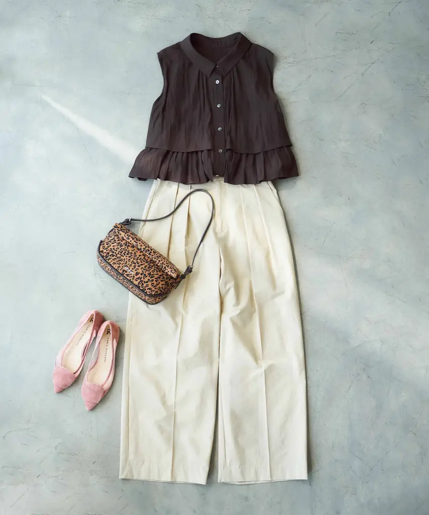 『組曲』がスタイリスト・入江未悠さんと初コラボ　シーズンレスに活躍する、着回し力抜群のブラウス＆スカートを7月25日（金）発売 画像 5