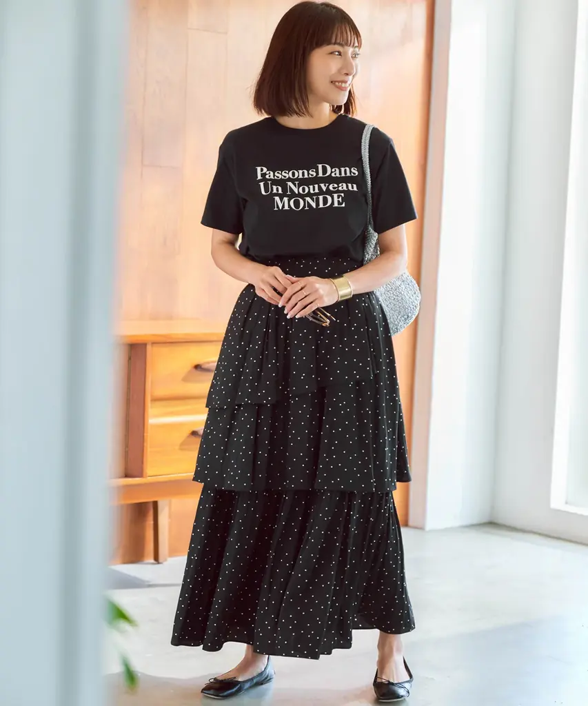 『組曲』がスタイリスト・入江未悠さんと初コラボ　シーズンレスに活躍する、着回し力抜群のブラウス＆スカートを7月25日（金）発売 画像 6