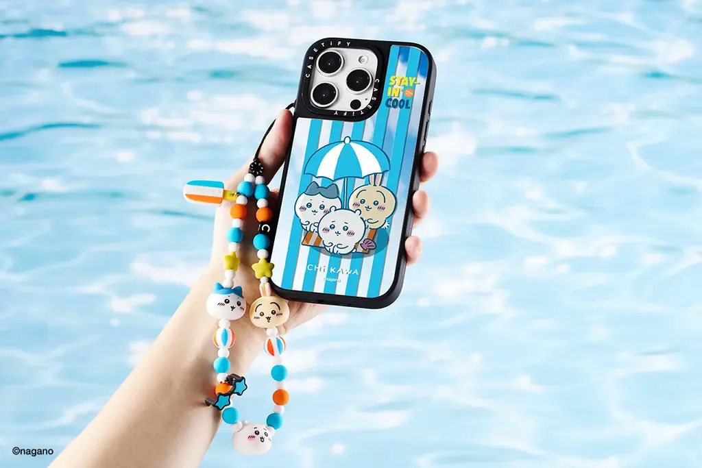 【CASETiFY】「ちいかわ x CASETiFY」この夏、テックアクセもビーチ仕様に! 画像 2