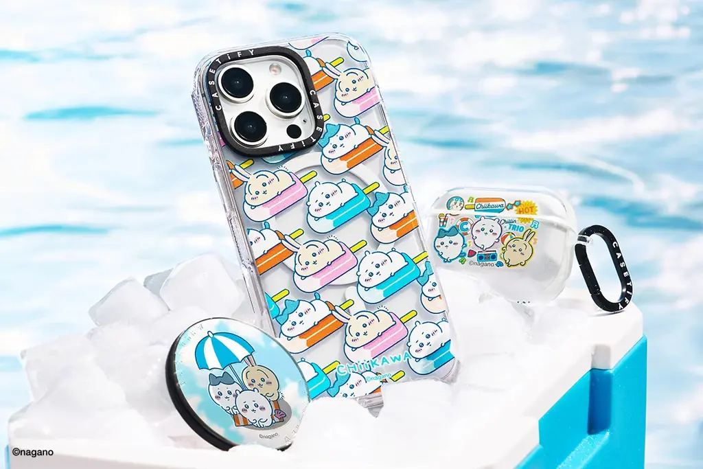 【CASETiFY】「ちいかわ x CASETiFY」この夏、テックアクセもビーチ仕様に！ 画像 3