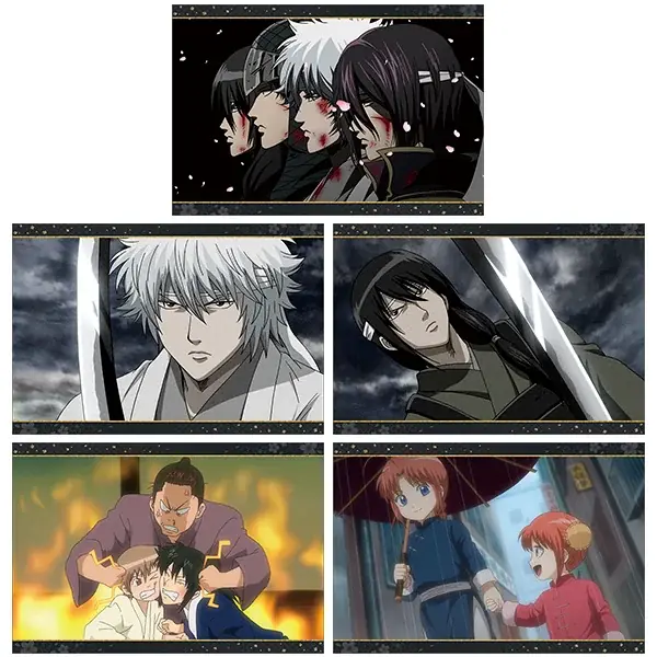 TVアニメ『銀魂』より銀時たちがおにぎりを食べる姿を描いた、新規描き下ろしイラスト使用の新商品が7月26日発売！　アニメイトでは、特典「ブロマイド」がもらえるフェアも開催!! 画像 4