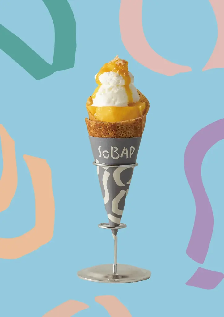 【そば粉クレープ × アイスの新食感スイーツ】登場！夏にぴったり◎東京駅『SOBAP グランスタ東京店』にて新商品の販売！ 画像 2