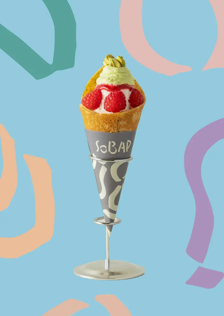 【そば粉クレープ × アイスの新食感スイーツ】登場!夏にぴったり◎東京駅『SOBAP グランスタ東京店』にて新商品の販売! 画像 3