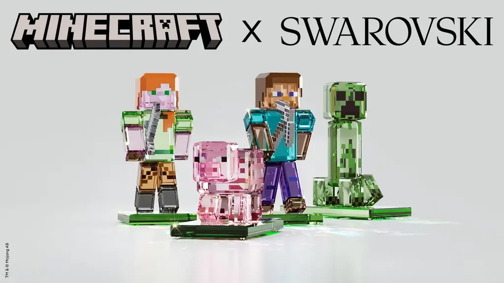 7月23日開始！スワロフスキーとMinecraftの新コラボコレクション
