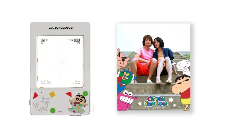 『クレヨンしんちゃん』× SNS再生300万回超えの人気カメラ「InstantSnap」が夢コラボ!Pinkoi限定で販売開始 画像 2