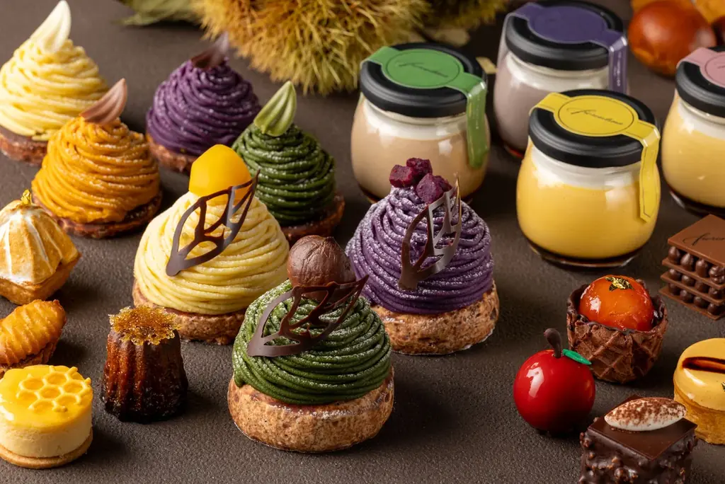 実りの秋を贅沢に味わう「オータム スイーツ＆ブレッド セレクション」京抹茶と白あんの“和モンブラン”と沖縄県産紅芋モンブランが新登場 画像 1