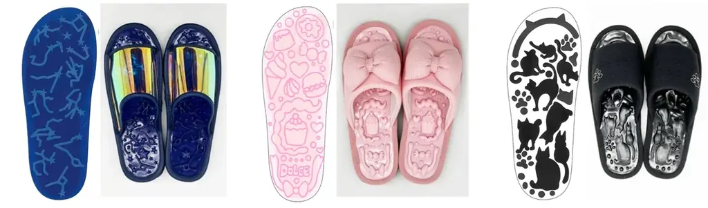 夏の冷え性対策にぴったり　ルームシューズメーカーホンシュと東京モード学園がコラボレーション　かわいくて効く！見て楽しく、履いて嬉しい新感覚「健康サンダル」 画像 2