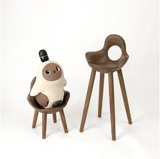 昨年ご好評いただいた『LOVOT』専用のチェア「LOVOT CHAIR」が限定モデルで登場！2025年8月1日より、『LOVOT POP UPストア 日本橋三越本店』限定で受注販売を開始 画像 2