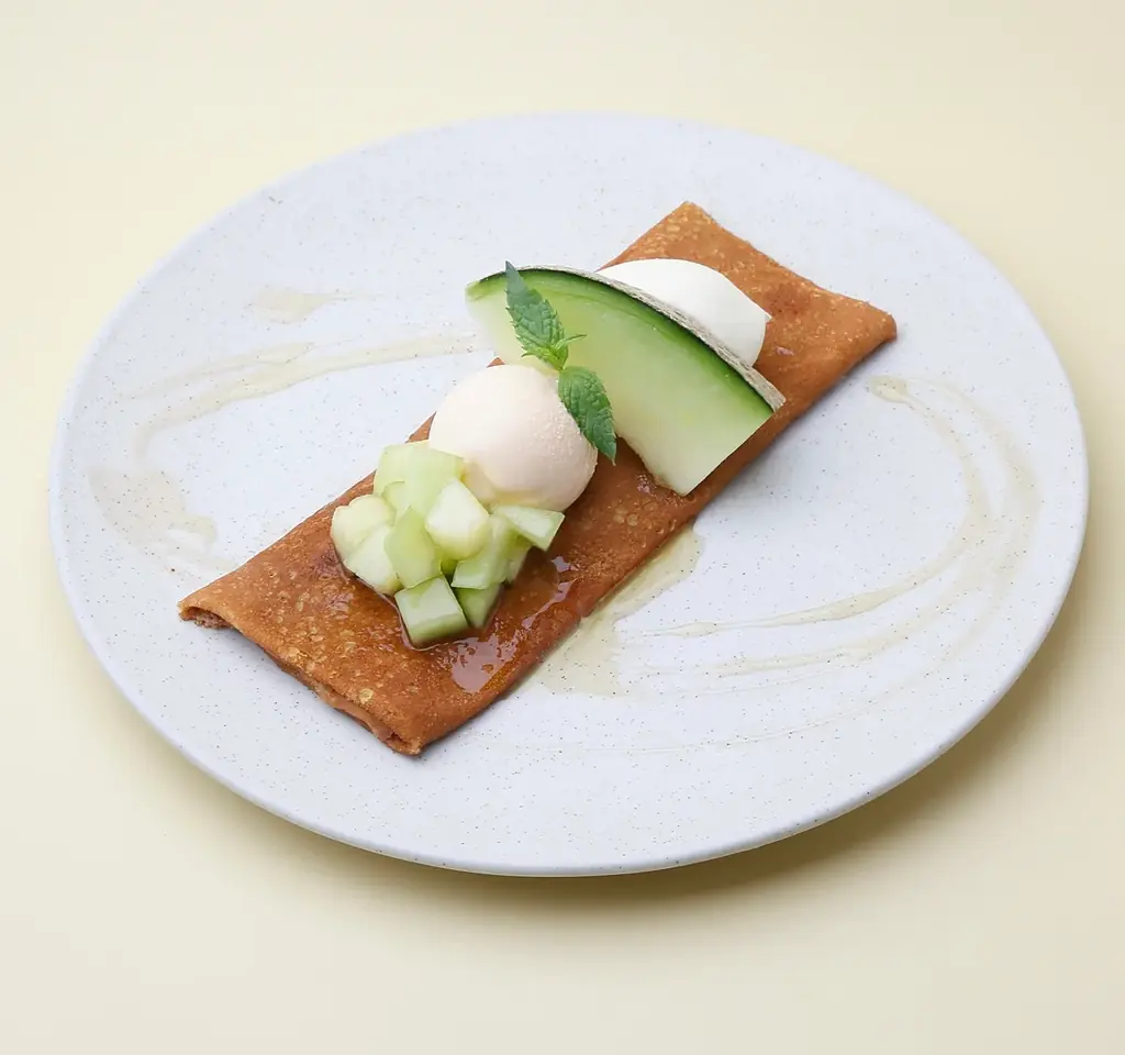 期間限定9日間! 神奈川県三浦市、丸次農園の木村親子が作るメロンを、新宿髙島屋レストランズ パークの21店で7/26(土)～8/3(日)の間、各店のメロンメニューにてお楽しみいただけます。 画像 5