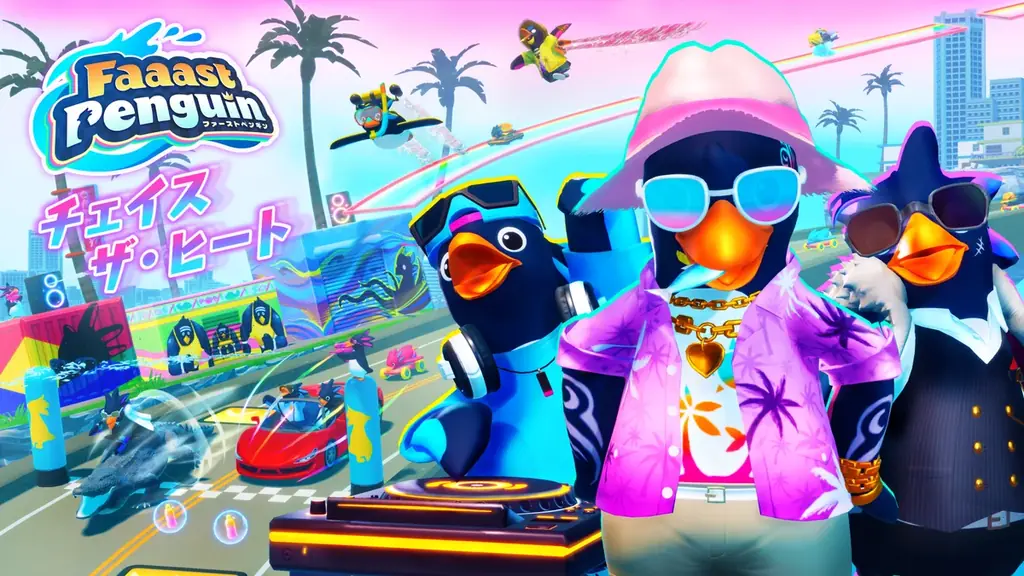ファーストペンギンが、7.5億DL超えのパズルゲーム『カット・ザ・ロープ』とコラボ決定！マイアミを舞台にした新シーズン「チェイス・ザ・ヒート」のPVも公開！ 画像 3