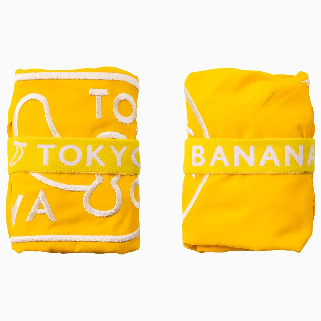 サクサククリスピーな東京ばな奈が1周年！くるっと丸めて収納できる、オリジナル刺しゅうのエコバッグが誕生 画像 4