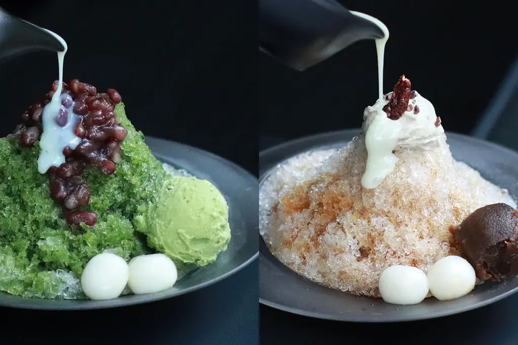 【7/26(土)新登場！】代官山「Dango Chaya So-so」初のかき氷は、抹茶×金時＆コーヒー×ナッツの大人仕立て！ 画像 1