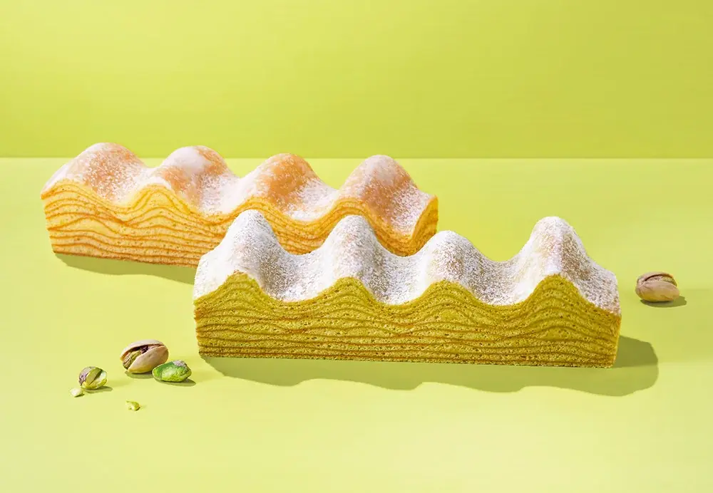 【名古屋】バームクーヘン専門店「ねんりん家」が期間限定OPEN。夏の新作『ピスタチオ香るマウントバーム』が名古屋駅初登場！ 画像 1