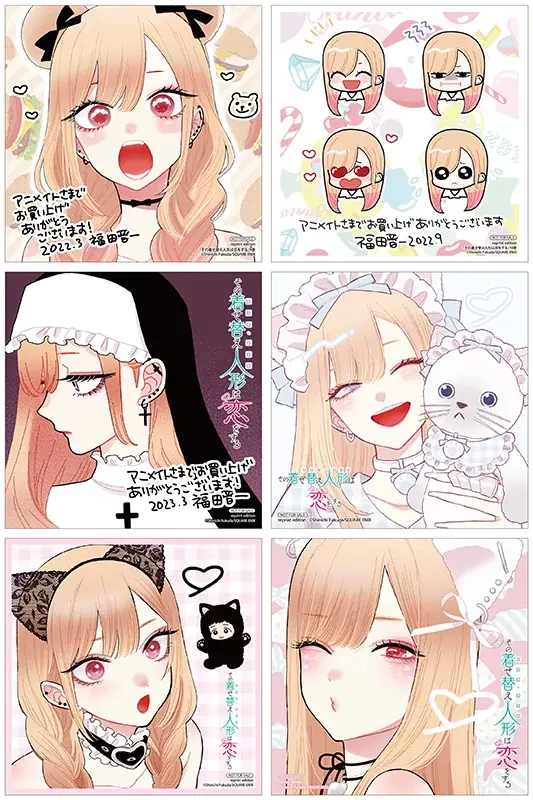 『その着せ替え人形は恋をする』コミックス最終15巻が7月25日発売! アニメイトではそれを記念して、「復刻複製ミニ色紙」や「完結記念キラキラポスター」などがもらえるフェア&キャンペーンを開催!! 画像 3