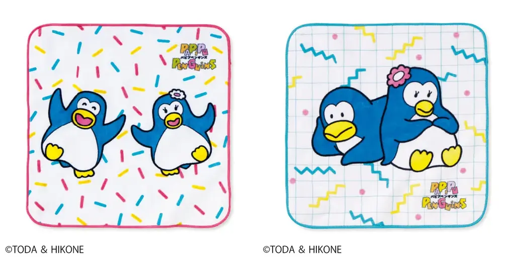 懐かしの「パピプペンギンズ」コラボグッズの新作がフェリシモから新登場！夏のお出かけが楽しくなるレトロポップなぬいぐるみポーチ＆タオル 画像 8