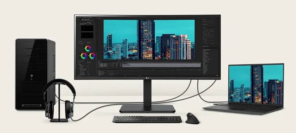 世界初（※1）Thunderbolt™ 5搭載5K2K 39.7インチ「40U990A-W」と、UWQHD 34インチ「34BA75QE-B」を順次発売！ 画像 11