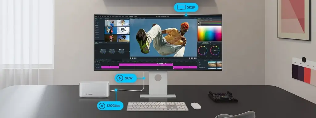 世界初（※1）Thunderbolt™ 5搭載5K2K 39.7インチ「40U990A-W」と、UWQHD 34インチ「34BA75QE-B」を順次発売！ 画像 6