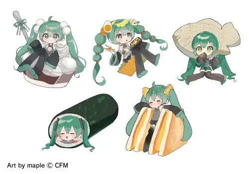 初音ミク「マジカルミライ 2025」のビジュアルを使用した限定お土産も登場!「初音ミク×NewDays」コラボ限定描き下ろしグッズ発売!7/28~ 画像 2