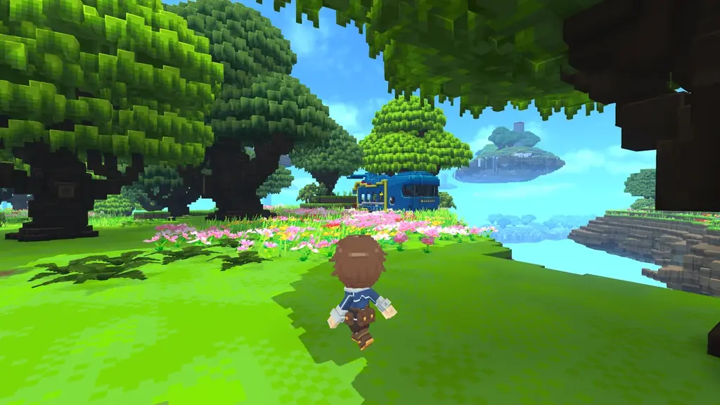 『けものフレンズプロジェクト』コラボ第二弾開始！みんなで作るサンドボックスゲーム『テラビット』に新フレンズ「ハクトウワシ」と「オオタカ」が登場！ 画像 3